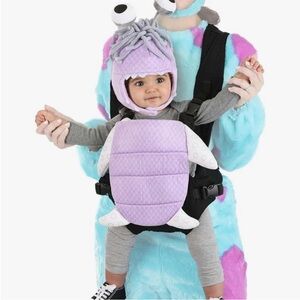 Baby Halloween Costume Boo Baby Monsters Inc Carrier Cover 0-24 Months RARE